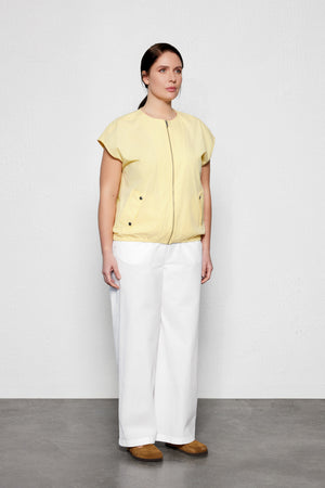 COBBY Büyük Beden Bomber Yelek Sarı | Luokk