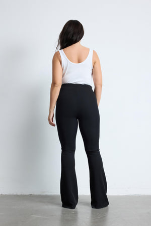 GWEN Toparlayıcı Büyük Beden Pantolon Siyah | Luokk