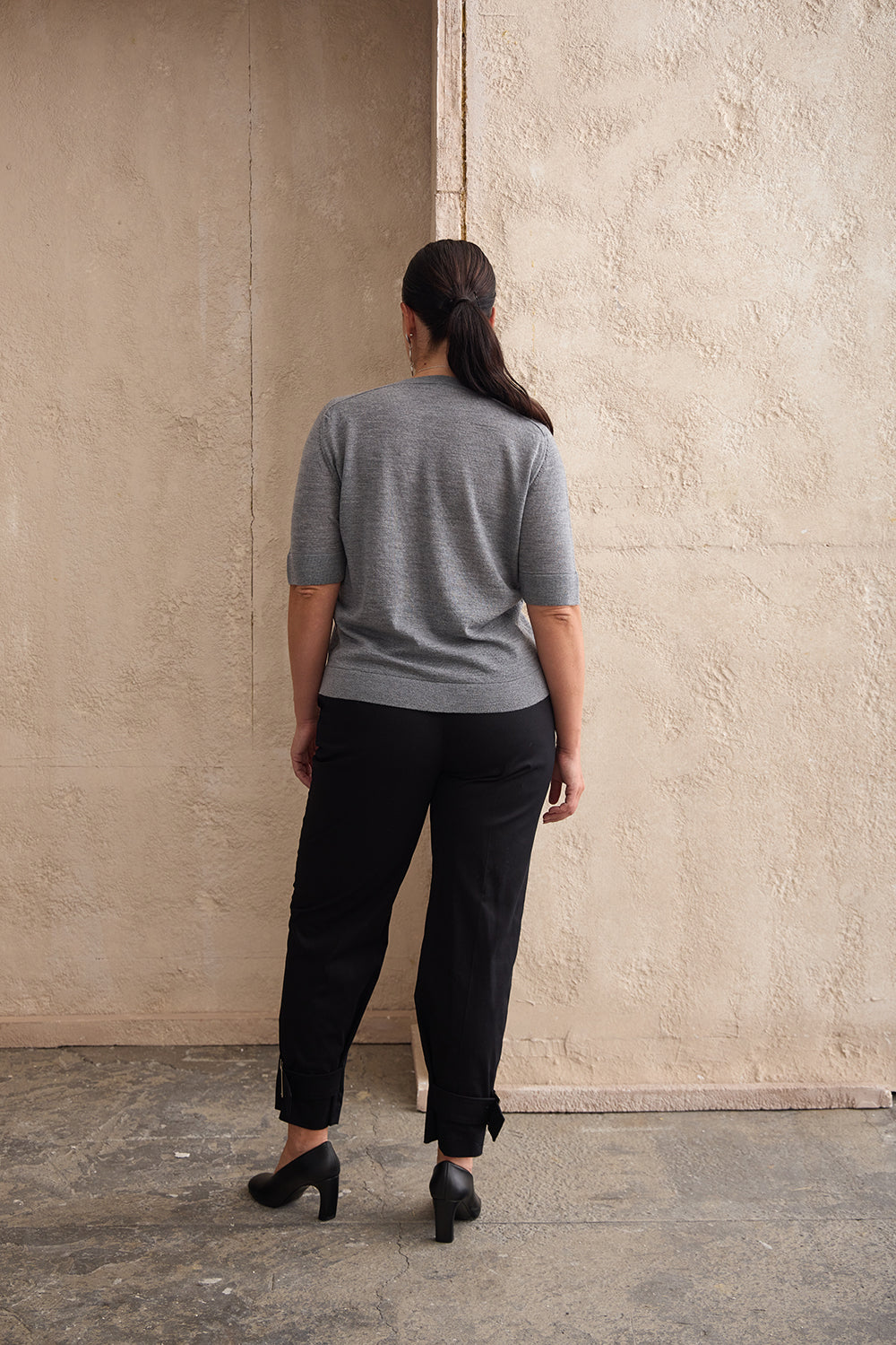 JUDE Tokalı Havuç Pantolon Siyah