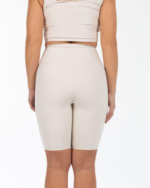 LEDON Yüksel Bel Toparlayıcı Büyük Beden Tayt Ekru | Luokk