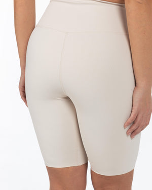 LEDON Yüksel Bel Toparlayıcı Büyük Beden Tayt Ekru | Luokk