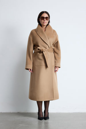 MALCOM Büyük Beden Camel Kaban | Luokk