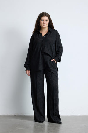 MASON Gipeli Büyük Beden Gömlek Siyah | Luokk