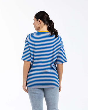 bisiklet yaka oversize