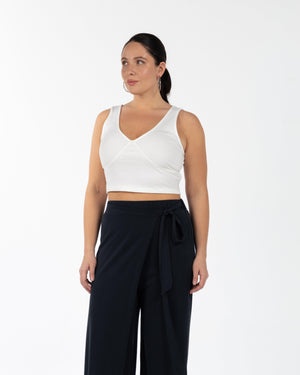 NOVIA Beli Lastikli Bağlama Detaylı Büyük Beden Pantolon Siyah | Luokk