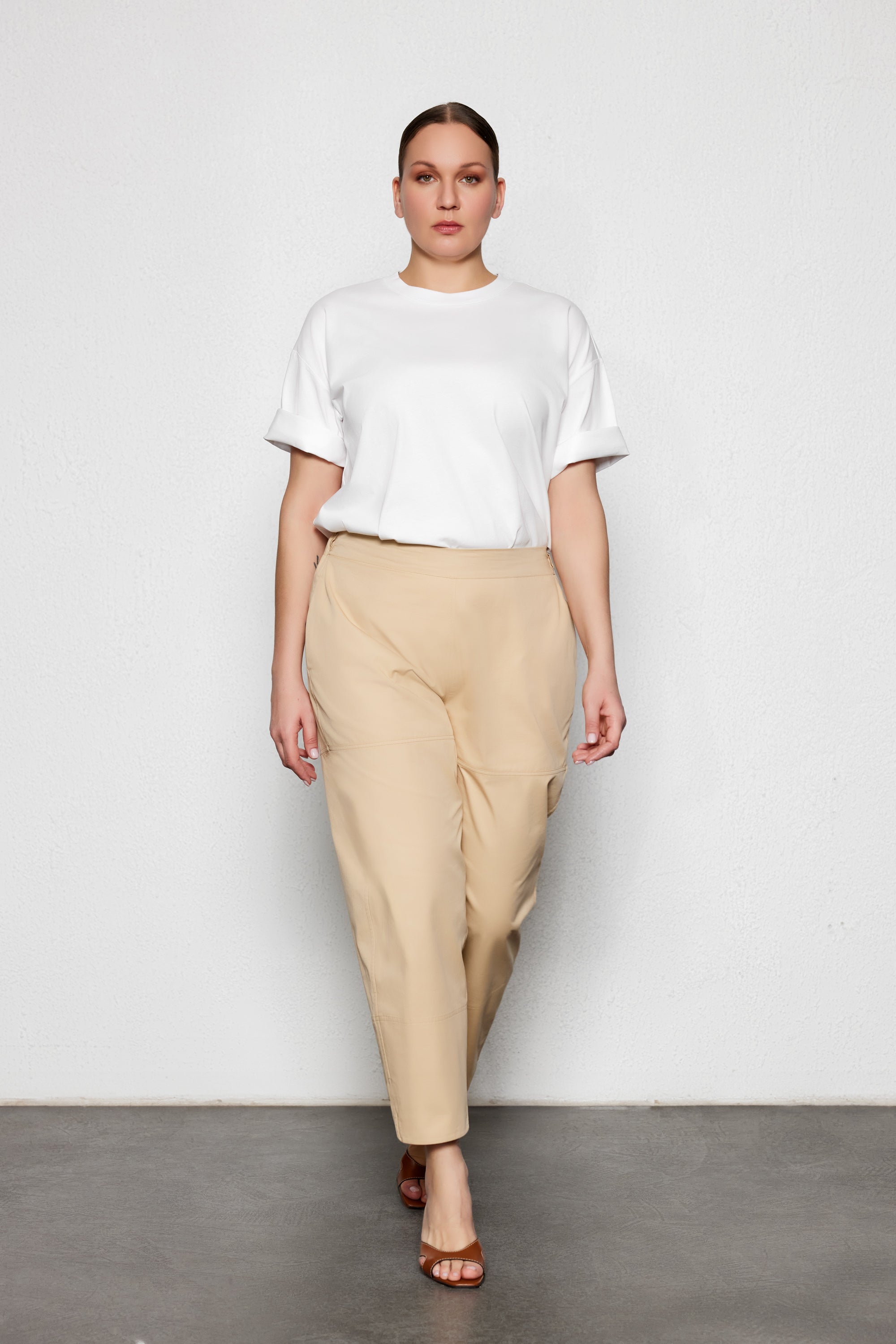 REA Plus Size Tapered Pants